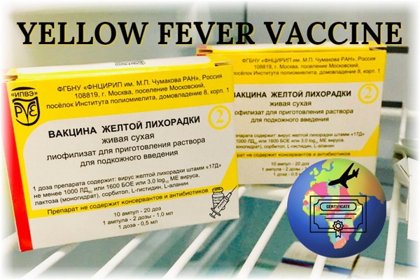 Вакцинация против желтой лихорадки международный сертификат
